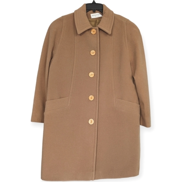 Wool and Cashmere tan jacket XL - Picture 1 of 7